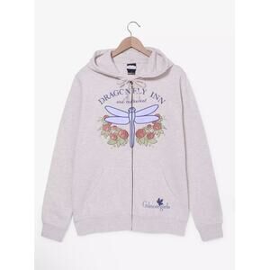 Gilmore Girls Dragonfly Inn Zippered Hoodie XS Embroidered - Loralei Superfan